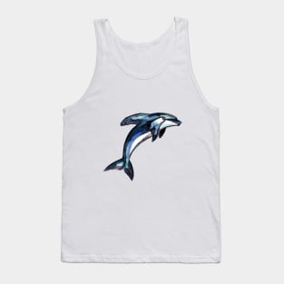 Blue Dolphin Tank Top